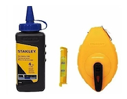 Tiralineas Y Tiza Stanley 47-443 C/Repuesto Y Nivel