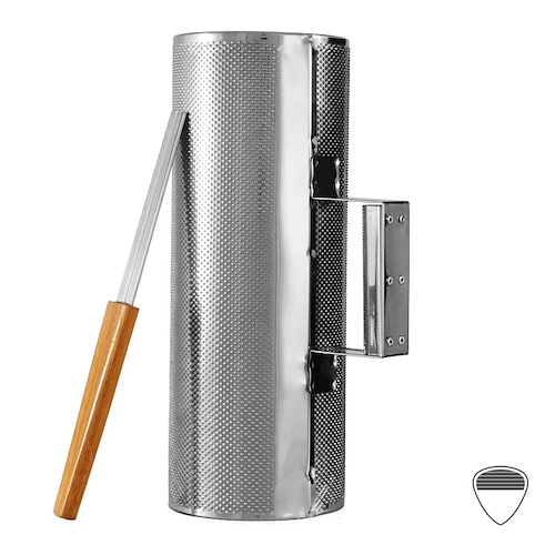 Guira Metálica Intermusica 33 cm X 12.5 cm Raspador Madera ACCESORIOS MUSICALES GRANDE PRO