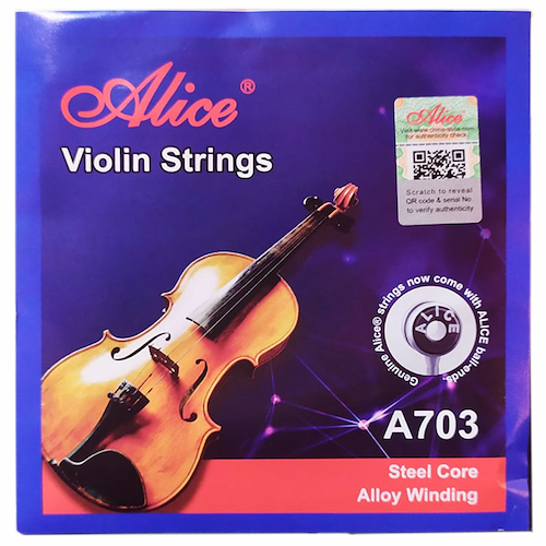 Encordado Violin 4/4 ALICE A703