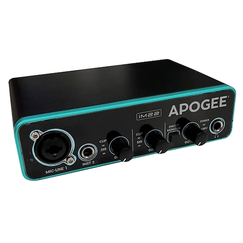Interfaz De Audio Usb 2 In 2 Out Con Phantom Power APOGEE iM22