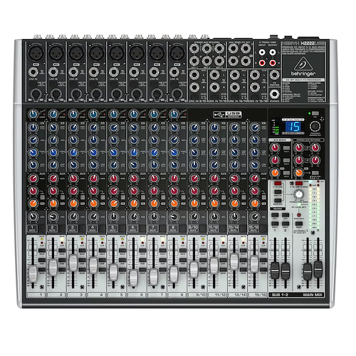 MIXER 16 CH INTERFAZ USB FX BEHRINGER XENYX X1222USB