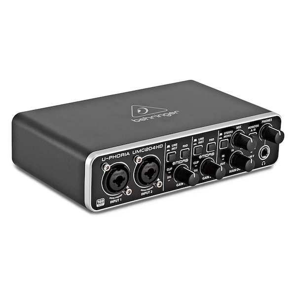 Interface De Audio Usb 2 In 4 Out Con Phantom Power BEHRINGER UMC204HD