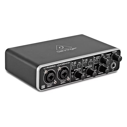 Interface De Audio Usb 2 In 4 Out Con Phantom Power BEHRINGER UMC204HD