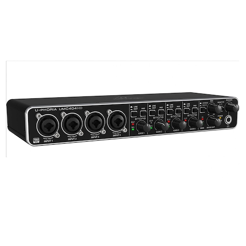 Interface De Audio Usb 4 In 4 Out Midi 24 Bits 192 Khz BEHRINGER UMC404HD