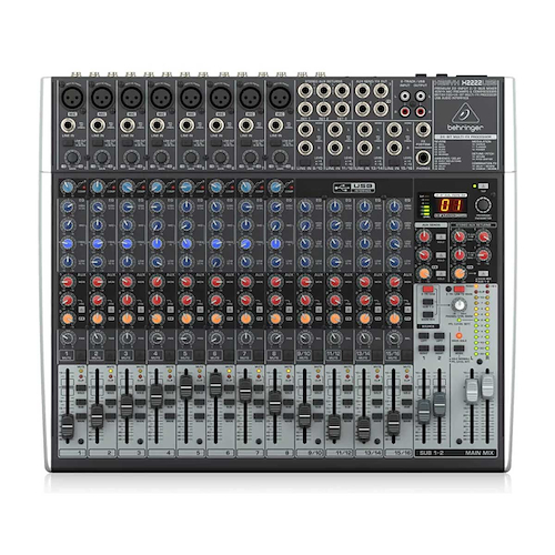 Mixer 22 Canales Interface de audio BEHRINGER XENYX 2222 USB