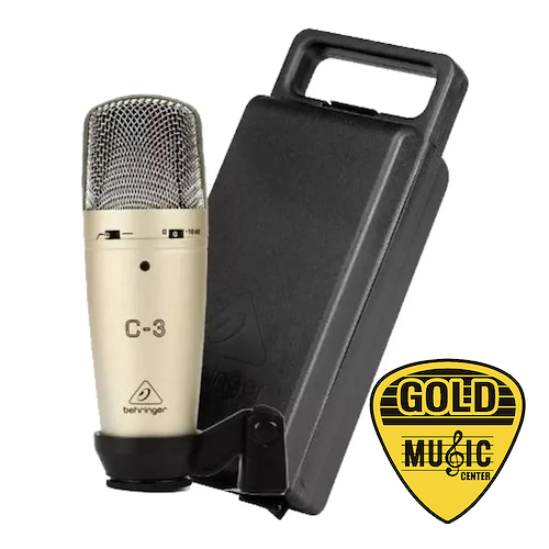 Micrófono Condenser Omni/Cardio / 8 ,Diafragma Doble BEHRINGER C3