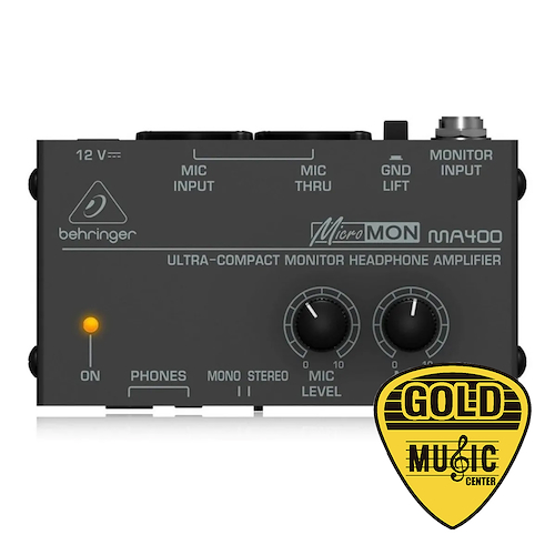 Amplificador Auriculares ( Monitoreo /Voz) ** BEHRINGER MA400