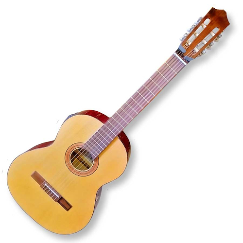 Guitarra Electroclasica Con Ecualizador Afinador y Metronomo BOHEMIA N°18 EQ
