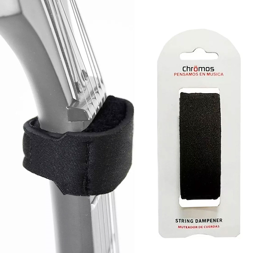 Muteador Fretwraps Para Bajo de 6 Y Guitarras Clasicas CHROMOS SV-32