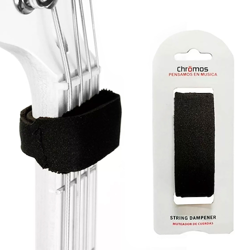 Muteador Fretwraps Para Bajo de 4 Y Guitarras Electricas CHROMOS SV-31