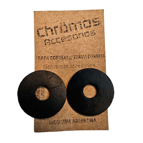 Strap Lock Traba Correa Goma, el par CHROMOS SV-35