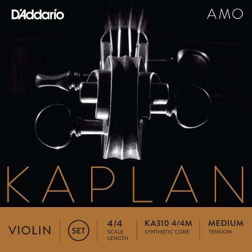 Encordado Violin 4/4 Kaplan Amo Vioin Tensión Medium Extre DADDARIO Orchestral KA310 4/4M