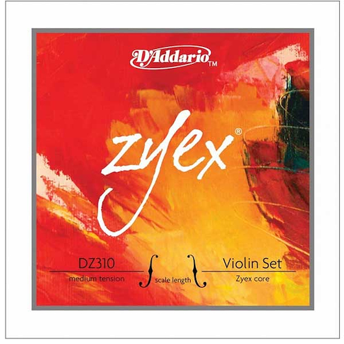 Encordado Violin 4/4 Zyex Entorchada Aluminio Tension Media DADDARIO Orchestral DZ310 A 4/4M