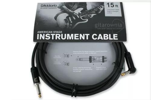 Cable Plug A Plug De 4.5 M Angular DADDARIO Planet Waves PW-AMSGRA-15