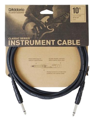 Cable Plug A Plug De 3 M Classic Series DADDARIO Planet Waves PW-CGT-10