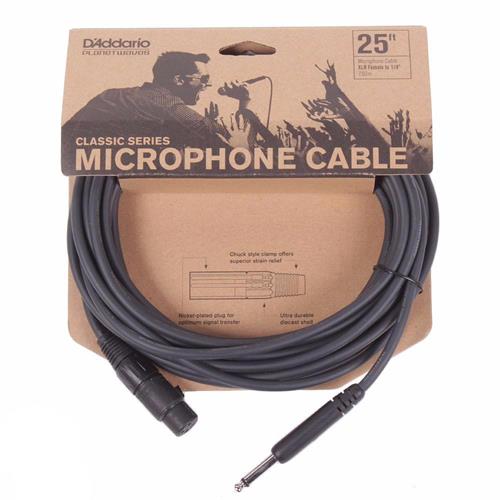 Cable Xlr A Plug 7 M DADDARIO Planet Waves PW-CGMIC-25