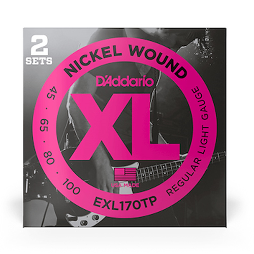 Encordado Bajo 4 Cuerdas 045-100 (Venta X Unidad) DADDARIO Strings EXL170-TP