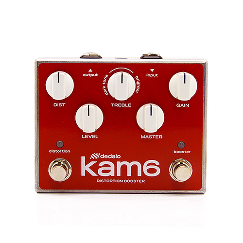 Pedal Distortion + Booster DEDALO KAM-6