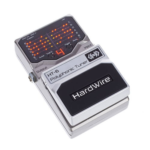 PEDAL P/GUIT - "HARDWIRE SERIES" POLYPHONICTUNER DIGITECH HT-6