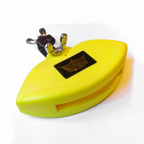 Jam Block Crown Remo High Pitch Plastico Amarillo ENCORE REMO ASIA RC-P045-00