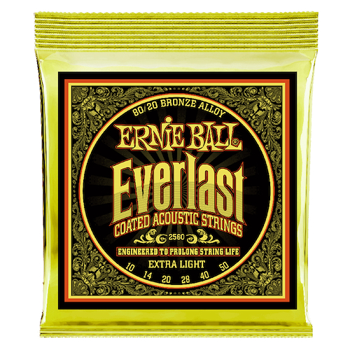 Encordado Guitarra Acustica Everlast Extra Light 10-50 ERNIE BALL P02560