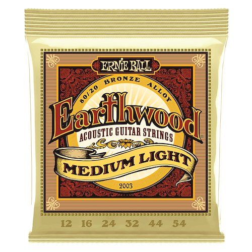 Encordado Guitarra Acustica Eartwood 80/20 12-54 ERNIE BALL P02003