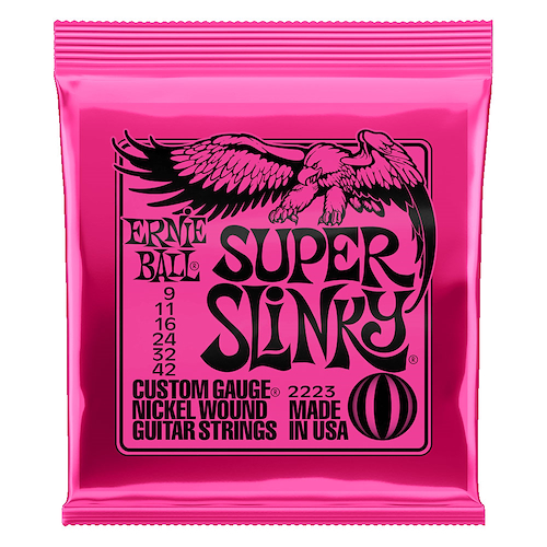 Encordado Guitarra Electrica Super Slinky 09-42 ERNIE BALL P02223