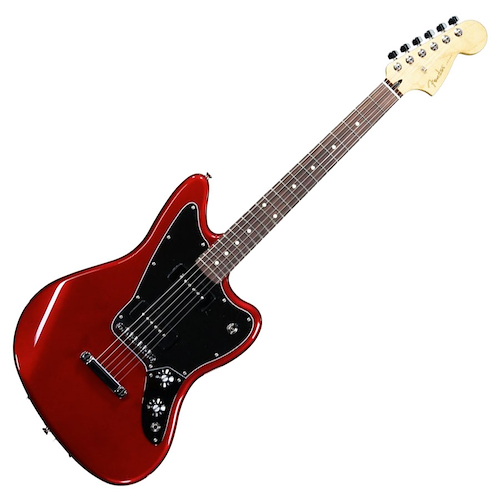 GUITARRA ELECTRICA JAGUAR P90 BLACKTOP MEXICO FENDER 014-8800-509
