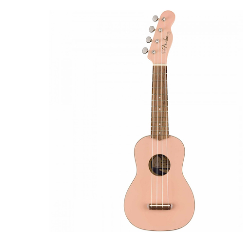 Ukelele Soprano Venice California Shell Pink FENDER 097-1610-556