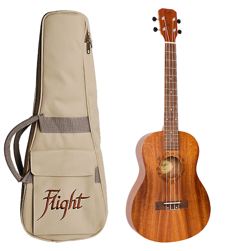 Ukelele Baritono Con Funda FLIGHT NUB310