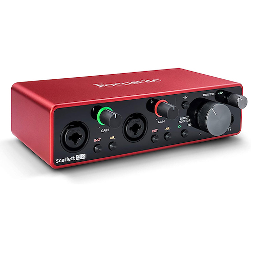 Interface De Audio Usb 2 In 2 Out Gen 3 FOCUSRITE SCARLETT 2i2  (3ra gen)