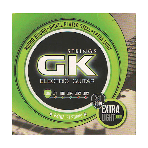 Encordado Guitarra Electrica 09 Extra Light GK 2009