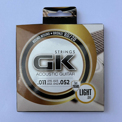 Encordado Guitarra Acustica 80/20 Bronce 011-052 GK 2050B