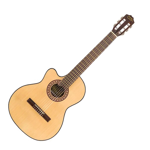 Guitarra Clasica Zurda Con Corte GRACIA M10