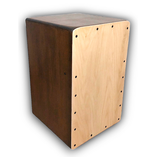 Cajon Hibrido Tapa Eucalipto Caja Mdf 2 Bordonas 20 Hilos GT MUSIC CHI - DUAL