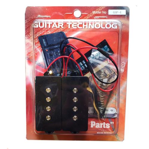 Micrófono Pastilla Bajo 4 Cuerdas Precision GUITAR TEC GOP4