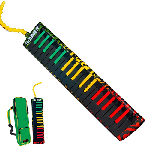 Melodica 32 Notas Airboard Rasta HOHNER C94403S