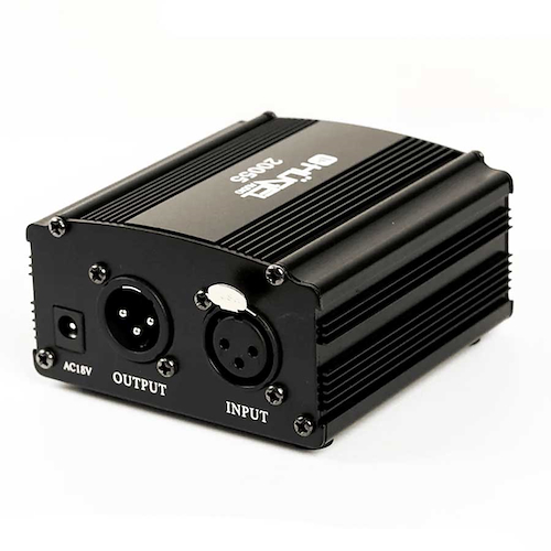 Caja Phantom Power Con Fuente HUGEL 20055T