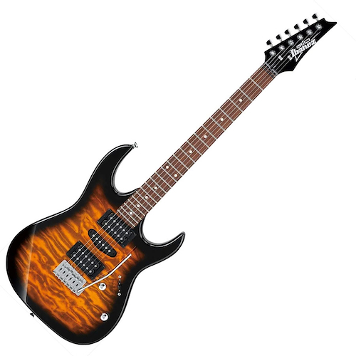 GUITARRA ELECTRICA GIO SUNBURST IBANEZ IC-IB-GRX70QASB