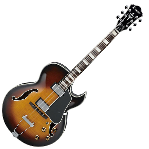 GUITARRA ELECTRICA HOLLOW BODY YELLOW (TIPO 335) IBANEZ AKJ85VYS
