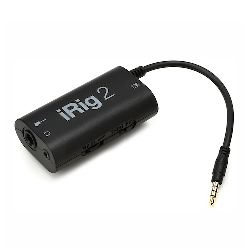 Interface De Audio Para Celu o Pc Guitarras, Bajos  y otros IK MULTIMEDIA IP-IRIG2-PLG-IN