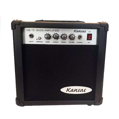 Amplificador Bajo 15 Watts KANSAS GB 15