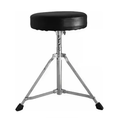 Banqueta Bateria Redonda Altura Por Puntos Simple KREST DTR116