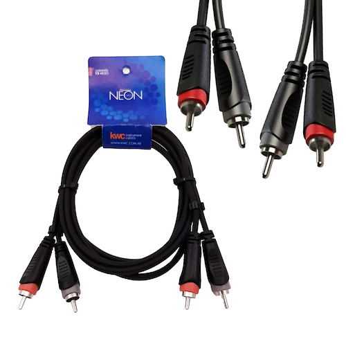 Cable 2 Rca A 2 Rca 3 M KWC 9013 NEON