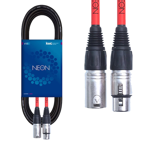 CABLE XLR A XLR STANDARD 9 M KWC 122 NEON