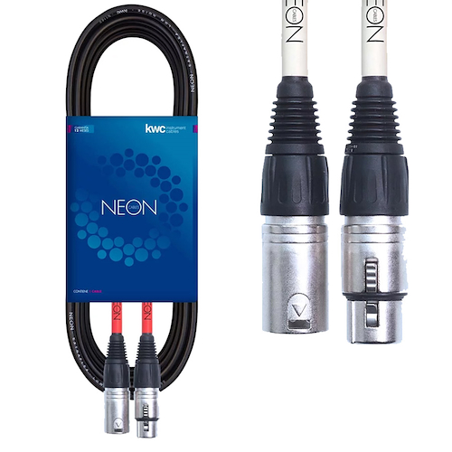 CABLE XLR A XLR STANDARD 6 M KWC 120 NEON