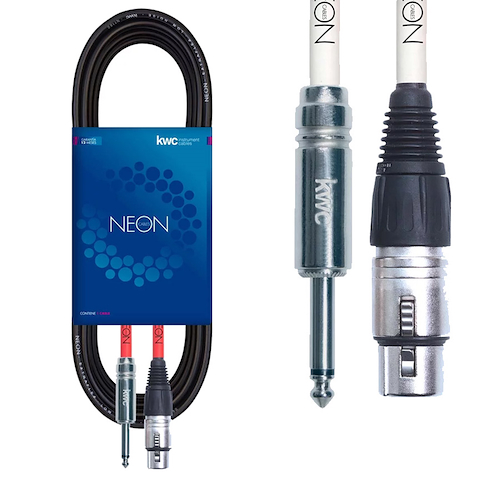 Cable Xlr A Plug Standard 9 M KWC 112 NEON