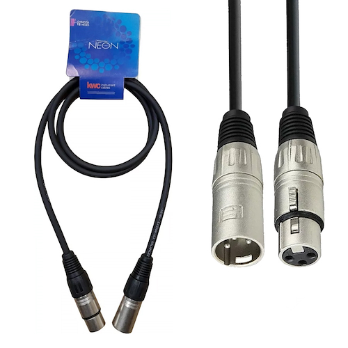 Cable Xlr A Xlr Standard X 1 M X Unidad KWC 125 NEON