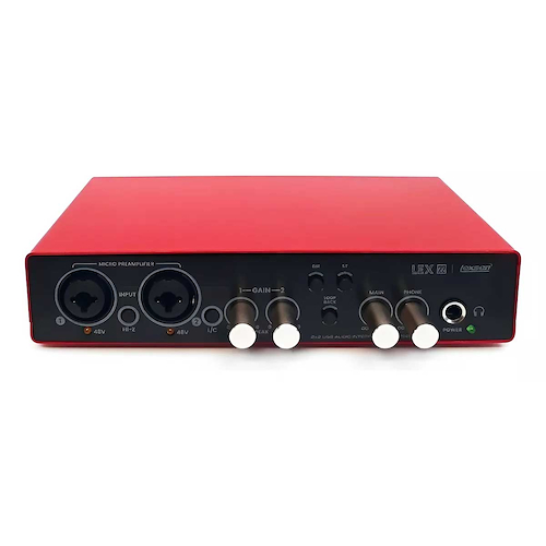 Interface De Audio Usb 2 In 2 Out LEXSEN LX22