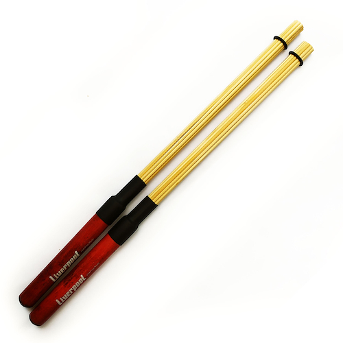 Escobillas Hot Rods Madera Mango LIVERPOOL RD-151